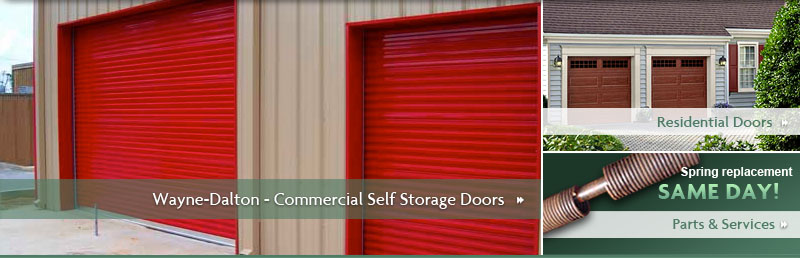 Commercial Self Storage Doors and Mini Storage Roll Up Doors