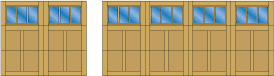 E103S - All City Garage Door - Northwest Door Garage Doors - Builder Collection Options